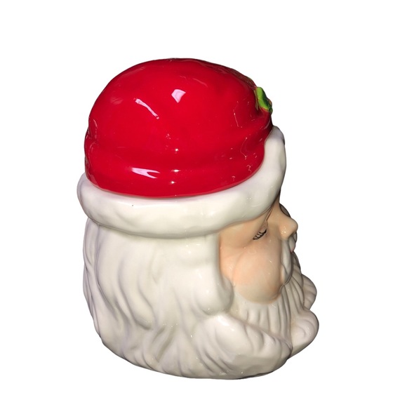 Santa Claus canister cookie jar - Picture 2 of 7